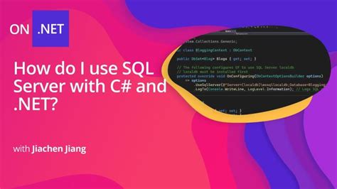 Image result for Use SQL Server in .Net Core