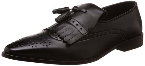 Buy Franco Leone Men's Black Formal Shoes - 8 UK/India (42 EU) at Amazon.in