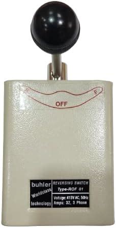 Buhler 3 Phase 32 A Reverse Forward Switch for Industrial Use : Amazon ...