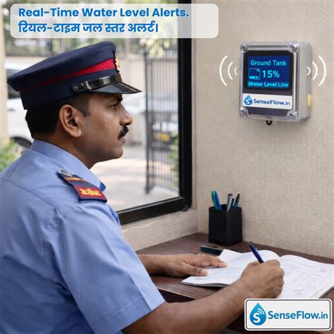 SenseFlow – Automatic Water Pump Controller & TankLevel Indicator