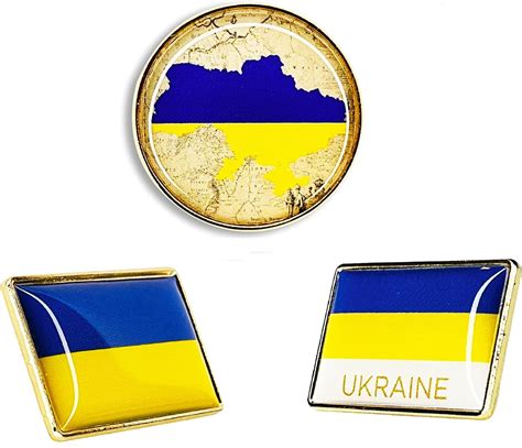 Buy Ukraine Pin Package, Ukrainian Flag Pin, Map of Ukraine Flag ...