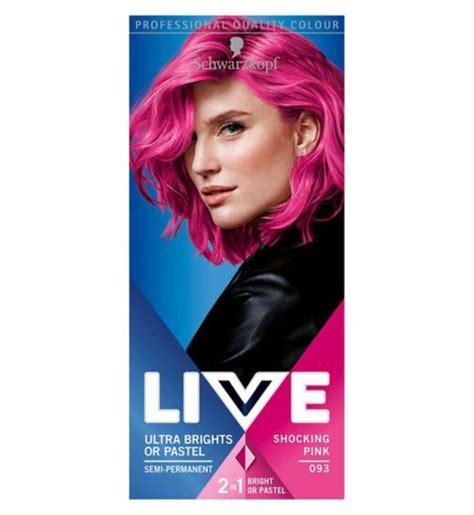 Buy Schwarzkopf Live Range Intense Hair Colours Permanent or Semi ...