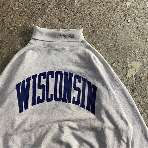 90s Campus Park Sportswear college print turtleneck sweat | What’z up