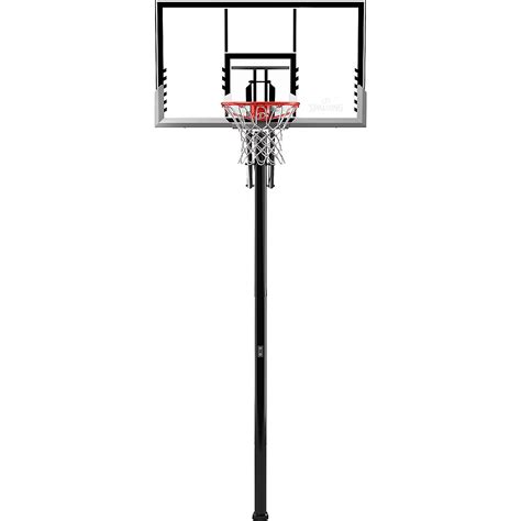 Spalding Pro Glide 54 in Inground Acrylic Basketball Hoop | Academy