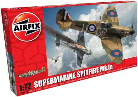 Buy Airfix Model Set - A01071B Supermarine Spitfire Mk.la Model ...