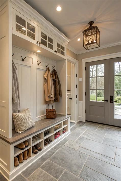 20+ Stylish Mudroom Floor Ideas You'll Love