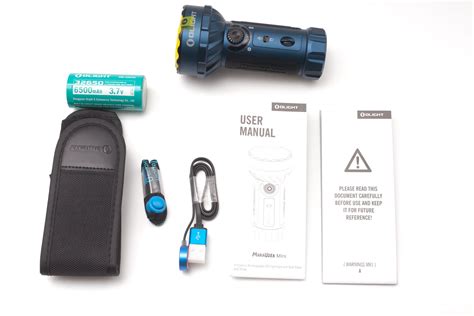 Olight Marauder Mini | High-power flashlight with 7,000 lumens and RGB ...