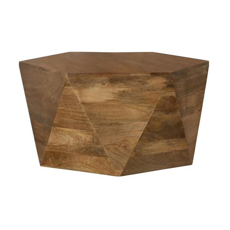 Loon Peak® Gotar Solid Wood Block Coffee Table | Wayfair