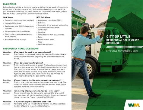 Garbage | City of Lytle, TX - Official Website