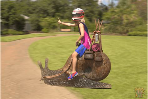 Speed - Snail... 3D Render, Digital Art by UdoK