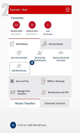 Add beneficiary