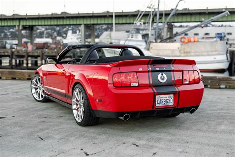 2008 Red Mustang Convertible