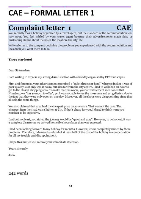 Free sample letter effective letter writing tips learn letter writing ...