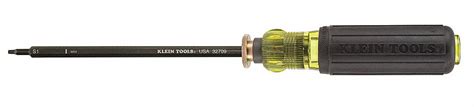KLEIN TOOLS, Screwdriver,Adjustable Length,SQ #1,#2 - 58UR51|32708 ...