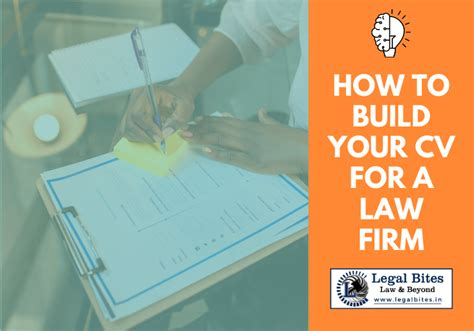 How to Build your CV for a Law Firm: An Easy Guide for Students