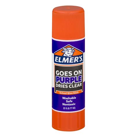 Elmer's Disappearing Purple Washable School Glue Stick, 0.77 oz, 1 ...