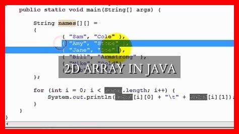 2D ArrayList Java 的图像结果