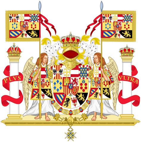 ملف:Full Ornamented Royal Coat of Arms of Spain (1931).svg - المعرفة