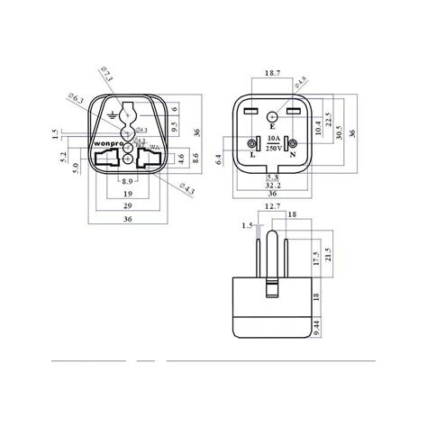 Tekit Universal Plug Adapter for North American US India | Ubuy