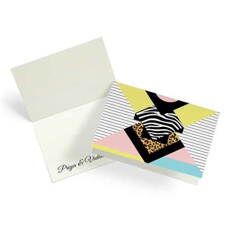 Wild Shutter Fold Cards With Envelopes (Set of 20) | Studio PSD