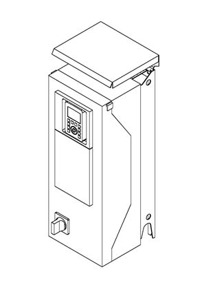 Variable speed drive ATV650 - 380...440 V - floor standing - 3D CAD ...