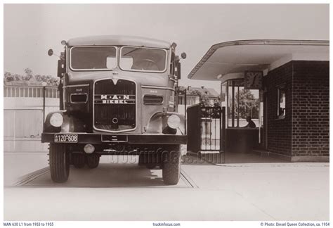 MAN 630 L1 from 1953 to 1955 :: truckinfocus.com