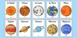 The Solar System Display Poster English/Russian - Twinkl