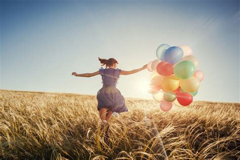 Peaceful Happy Person