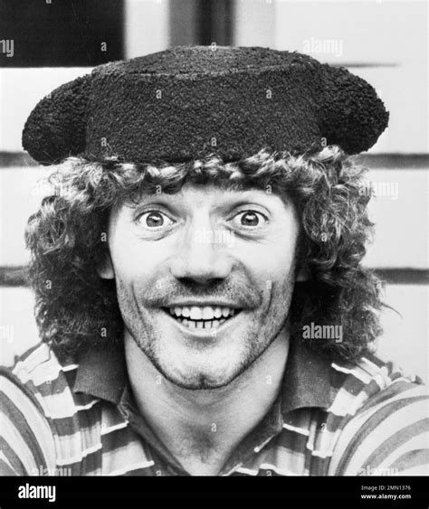 Hamburg's soccer player Kevin Keegan smiles directly at the camera ...
