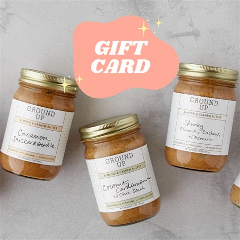 Shop Ground Up Nut Butters | Ground Up