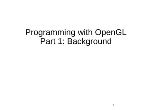 Image result for OpenGL Programming Tutorial