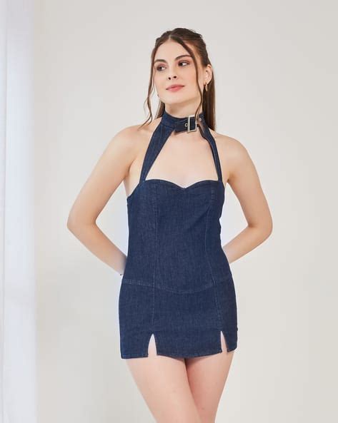 Buy Navy Dresses for Women by Shein Online | sheinindia.in