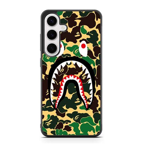 Bape Shark Camo Army Samsung Galaxy S24 Series Case – MerchPrintz