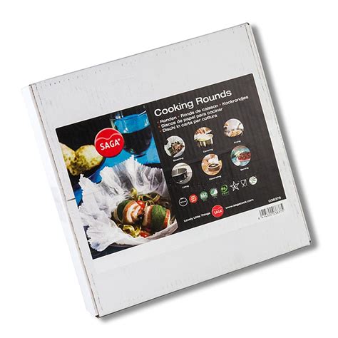 Kertas roti perkamen masak Saga, cakram bulat, potong Ø 32cm, dalam ...