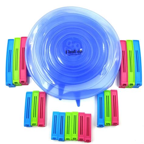 Buy PallRin Combo Plastic Food Snack Bag Pouch Clip Seal Set of 18 ...