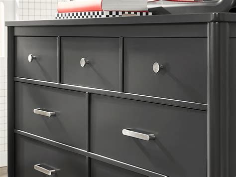 Modern Colors Iron Ore Black Dresser | Rooms to Go