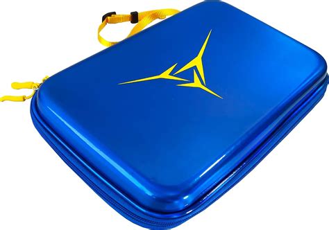 Buy Powerkraft Table Tennis Racket Cover Sports Green PU Diamond, Black ...