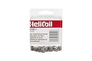 HeliCoil R1185-4 R-Pack 1/4-20 1-1/2DIA (P) : Amazon.in: Car & Motorbike