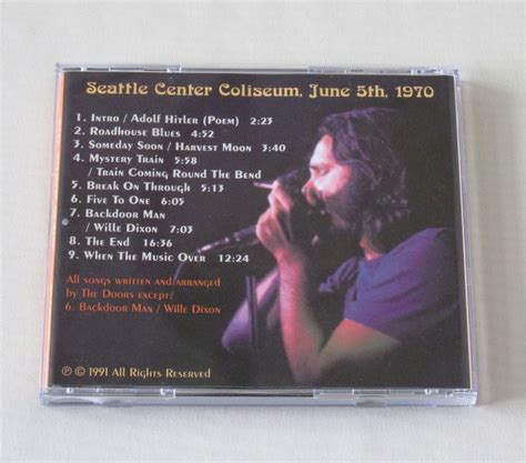 LIVE IN SEATTLE, Recorded at Center Coliseum, June 5th 1970 CD + POSTER ...