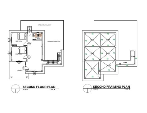 Floor Framing Example 2D Plan 的图像结果