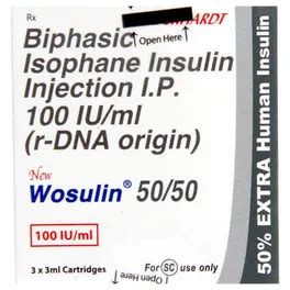 New Wosulin 50/50 100Iu Injection | Uses, Side Effects, Price | Apollo ...