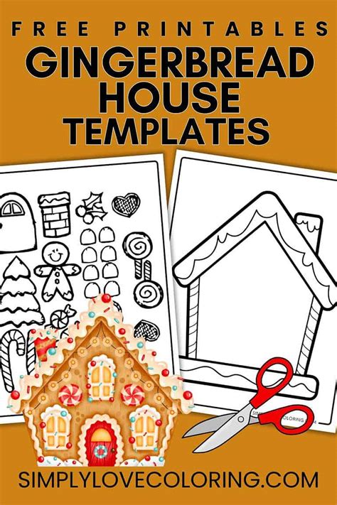 Free Printable Gingerbread House