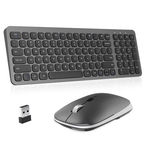 Amazon.in: Buy Wireless Keyboard Mouse Combo, cimetech Compact Full ...