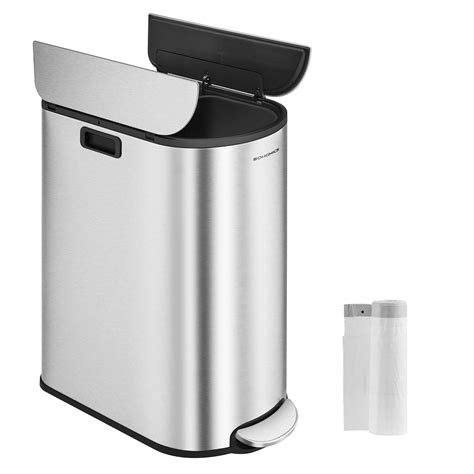 SONGMICS Double Kitchen Bin, 30L and 20L Dual India | Ubuy