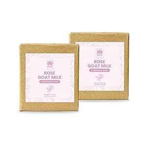 Buy Kaaya Natural Rose Goat Milk Handmade Soap (For Healthy, Nourished ...