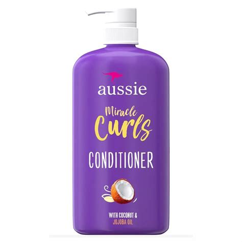 Aussie Paraben-Free Miracle Curls Conditioner with Coconut and Jojoba ...