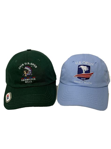 2018 2019 US Open Hats USGA Member Shinnecock Hills and Pebble Beach ...