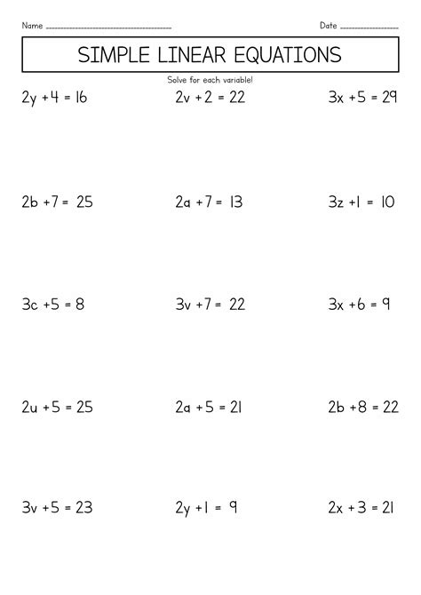 Math For 7th Grade Worksheets