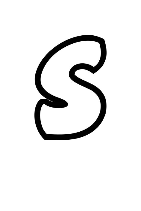 Free Printable Bubble Letter Alphabet Stencils - Freebie Finding Mom