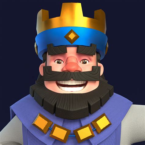 ArtStation - Clash Royale - King